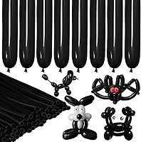 Vista 22 de 260 globos blancos largos para animales de globo, 100 globos giratorios para guirnalda de globos, animales, modelado, cumpleaños, boda, decoración