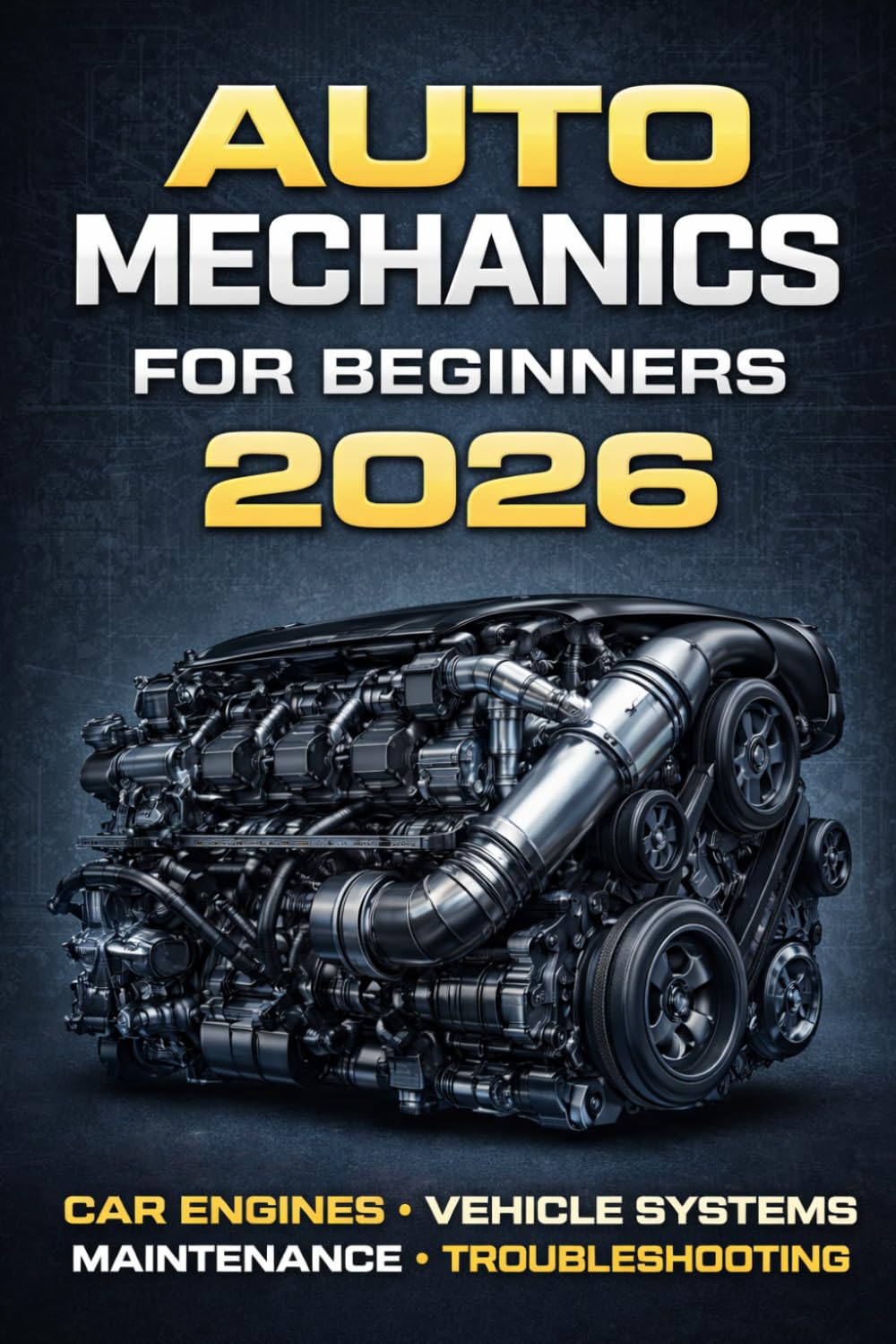 Auto Mechanics for Beginners 2026: Simple Guide to Car Engines, Maintenance, Troubleshooting, and Vehicle Systems