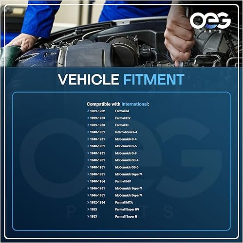Miniatura 4 de Piezas de OEG nuevo arrancador compatible con International Farmall McCormick Gas 63608D, 1107427, 1107448, 104219A2, 997870R91, D10B33, SDR0088,