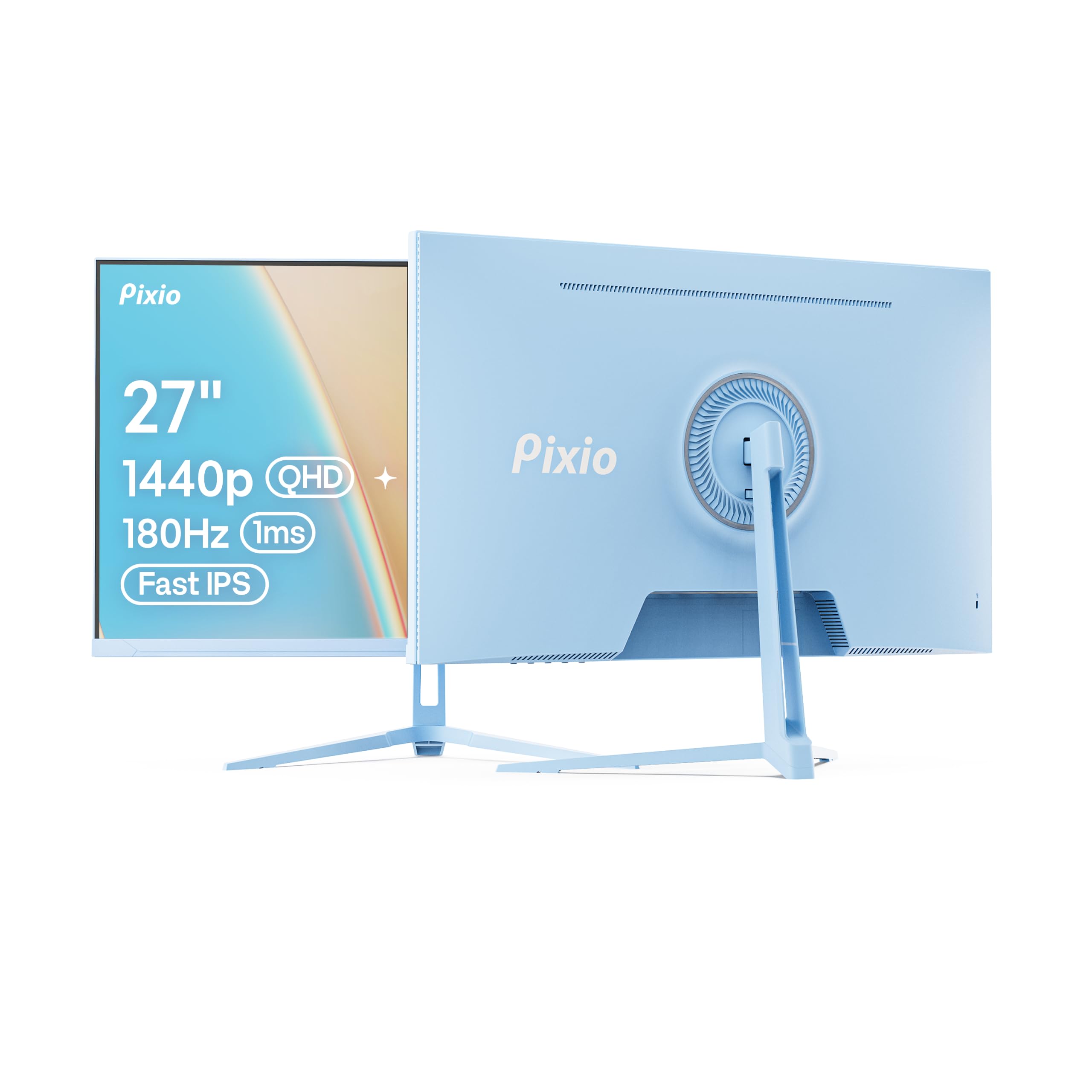 Amazon.com: Pixio PX278 Wave Blue 27 inch 180Hz Refresh Rate Quad