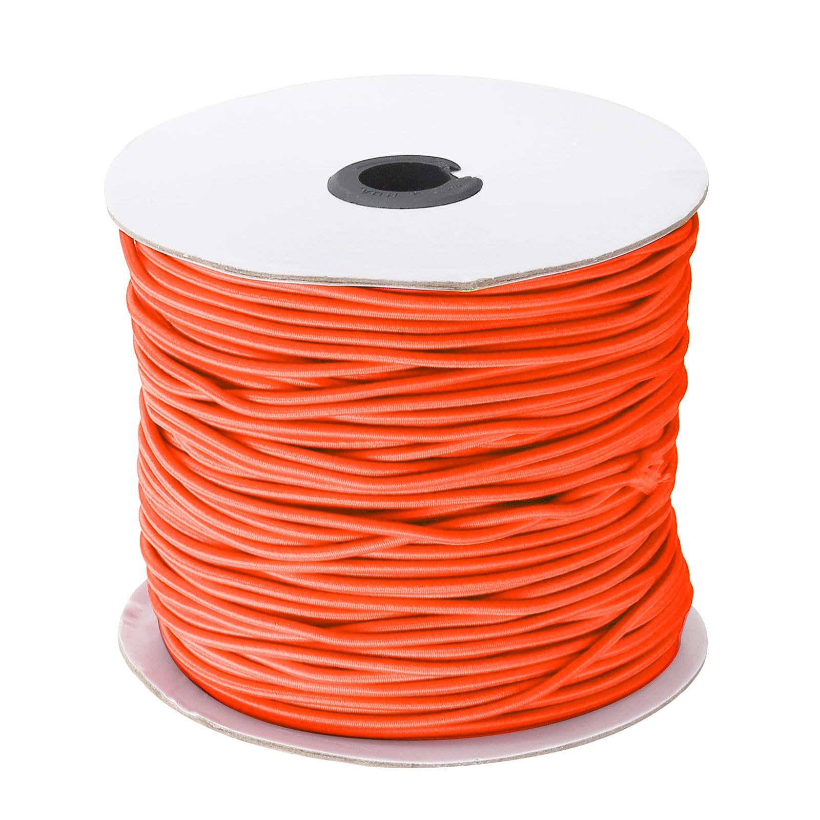 MECCANIXITY Elastic Cord Stretchy String 2.5mm 109 Yards Orange for Crafts, Jewelry Making, Bracelets, Necklaces, Beading