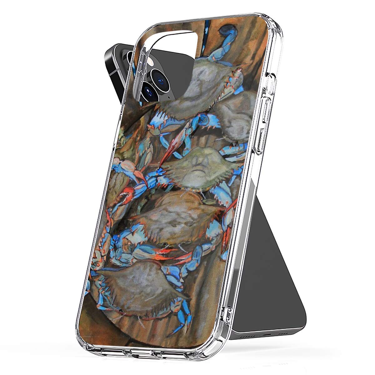 Phone Case Crabs in My Bushel Compatible with iPhone 6 6s 7 8 X XS XR 11 Pro Max SE 2020 Samsung Galaxy Tested Charm Shock