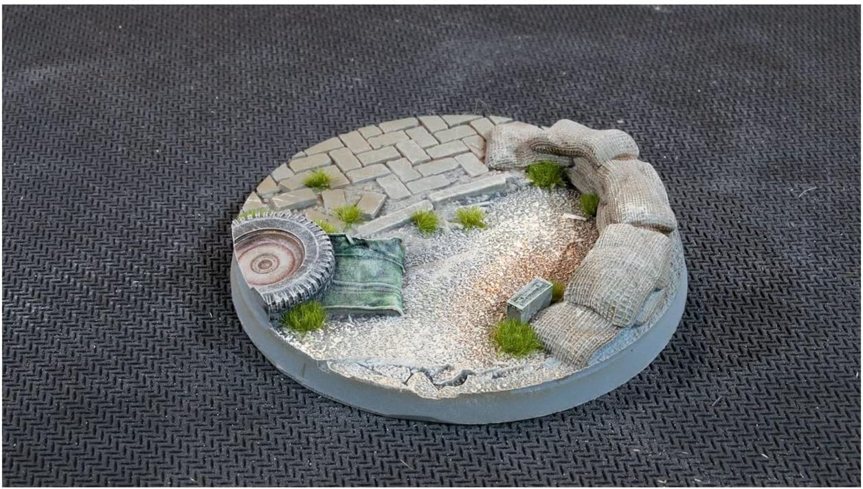 Gamers Grass - Battle Ready Urban Warfare Resin Bases, Round 40mm (x5)