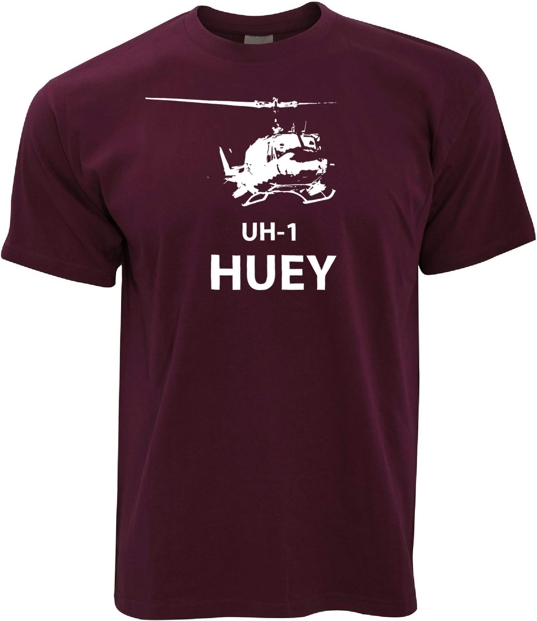 Tim And Ted Military T Shirt UH-1 Huey Helicopter