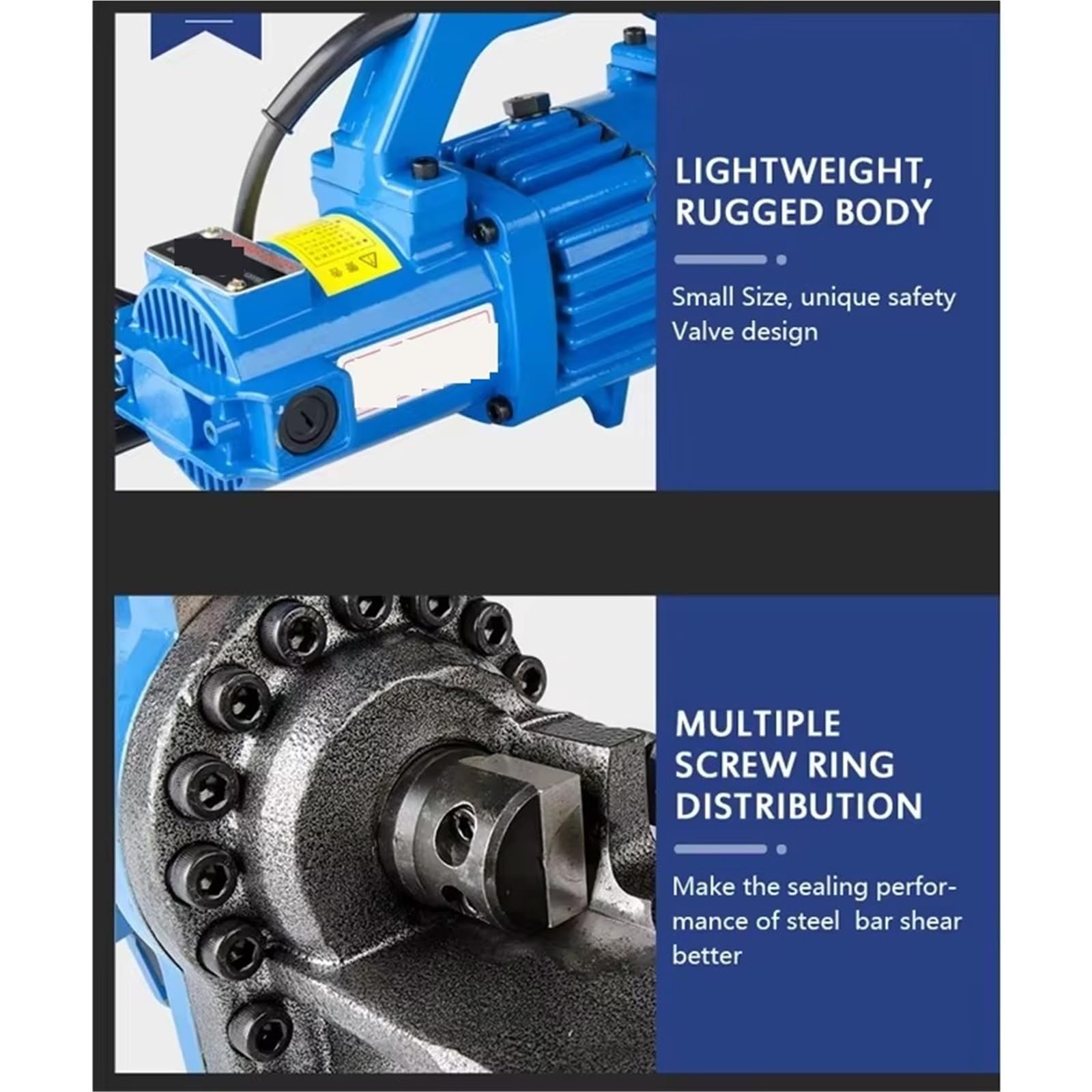 Przecinarka hydrauliczna, RC-16 Hydrauliczne Elektryczne Nożyce Do Prętów Zbrojeniowych, Przecinak, Nożyczki Narzędzi Budowlanych dla wydajnego cięcia