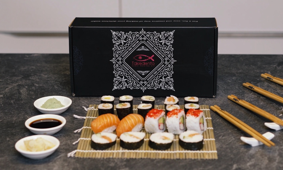 Kit à Sushi Taïsho Maki Complet 21 Pièces - Avec Tutoriel Vidéo Et Ebook - Neuf