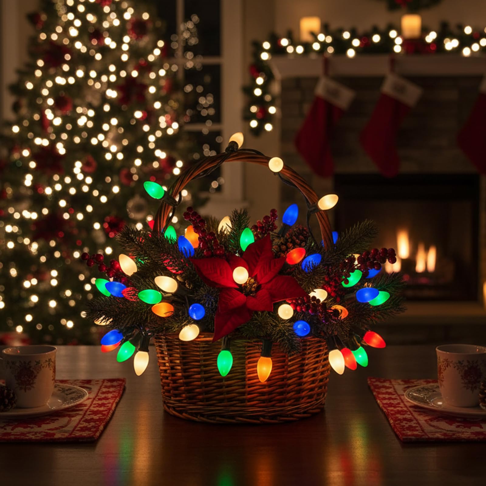 Amazon.co.jp: C7 LEDクリスマスライト交換用電球、25個パック 0.6W C7