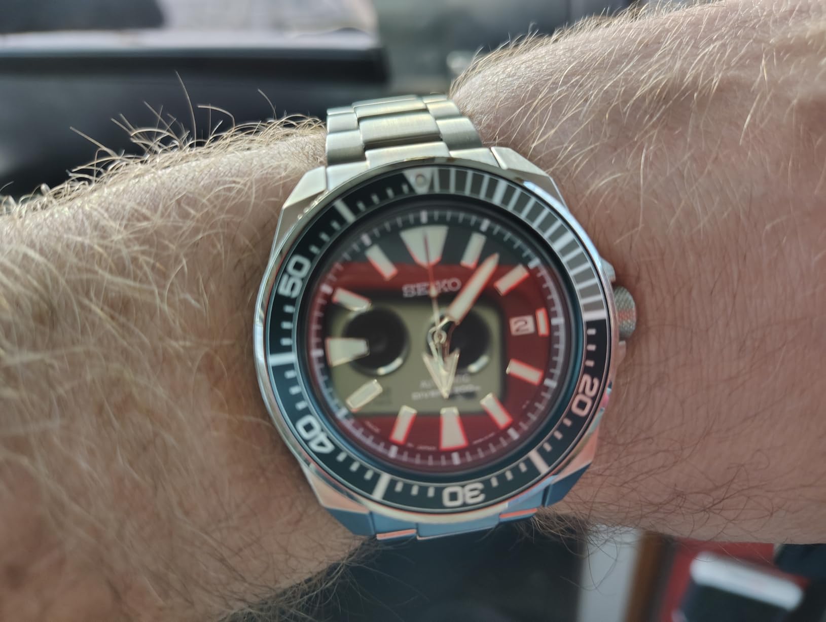 Seiko Prospex no pulso 1