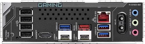 GIGABYTE X870 Gaming X WIFI7 Motherboard - Unterstützt AMD Ryzen 9000 CPUs, 16+2+2-Phasen VRM, bis zu 8000MHz DDR5 (OC), 1xPCIe 5.0, Wi-Fi 7, 2.5GbE LAN, USB 4 - 4