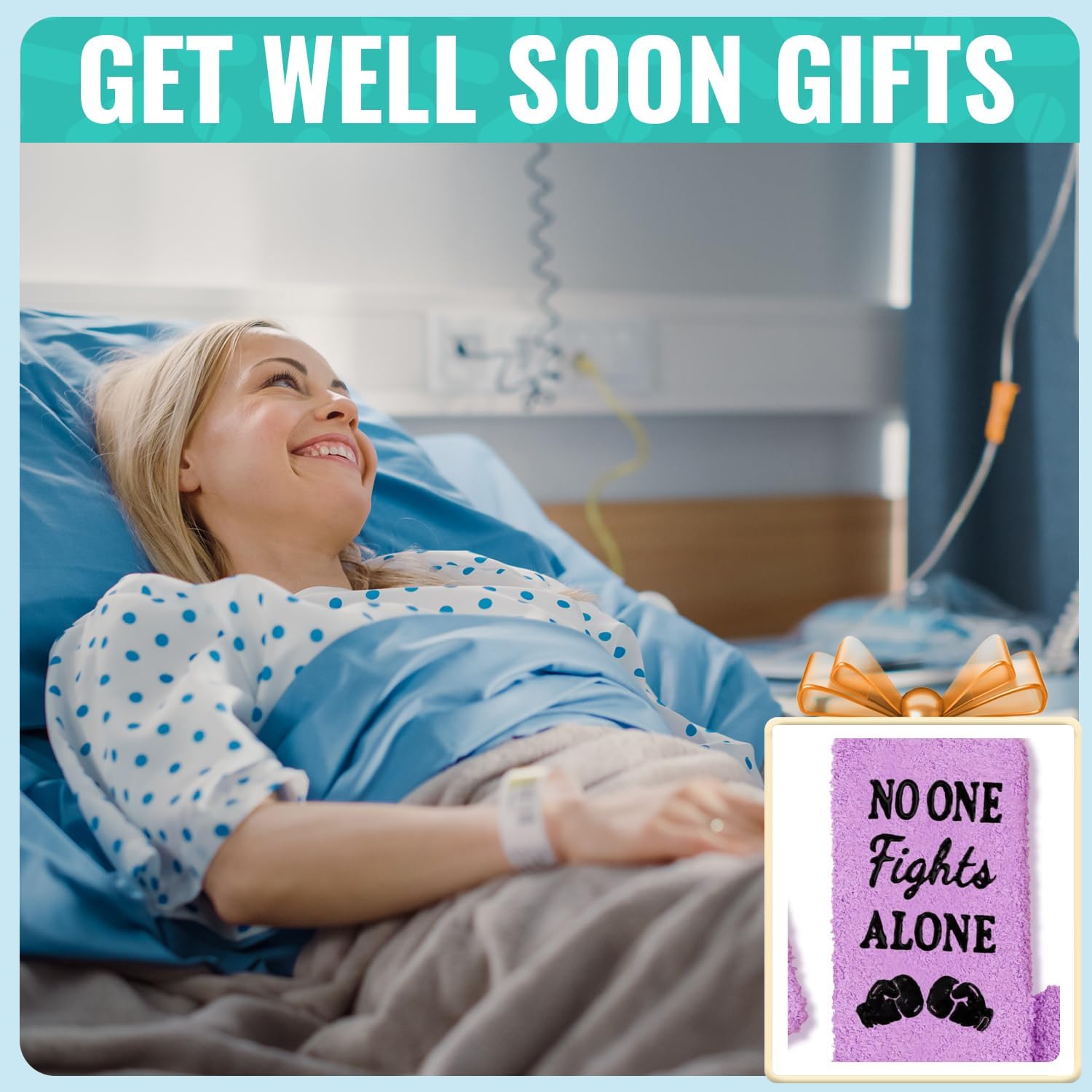 HAPPYPOP Breast Cancer Sock Women - Gift for Cancer Awareness Chemo Comfort Patient Survivor - Image 3