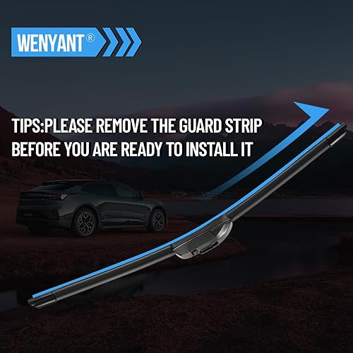 Miniatura 8 de Limpiaparabrisas delantero y trasero de 26 + 17 + 12 pulgadas compatible con Nissan Subaru, Toyota, Acura, Honda, CR-V, Mazda Infiniti, repuesto de