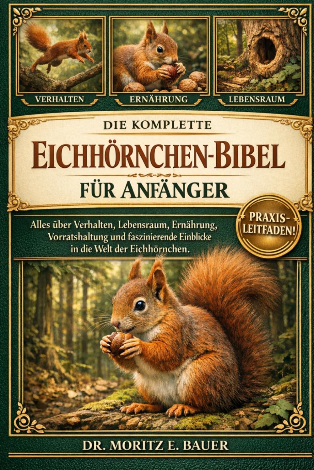 DIE KOMPLETTE EICHHÖRNCHEN-BIBEL FÜR ANFÄNGER: Alles, was Sie über Eichhörnchen wissen müssen : Artenübersicht und Verhalten, ... wichtiges Wissen für Anfänger und Liebhaber.