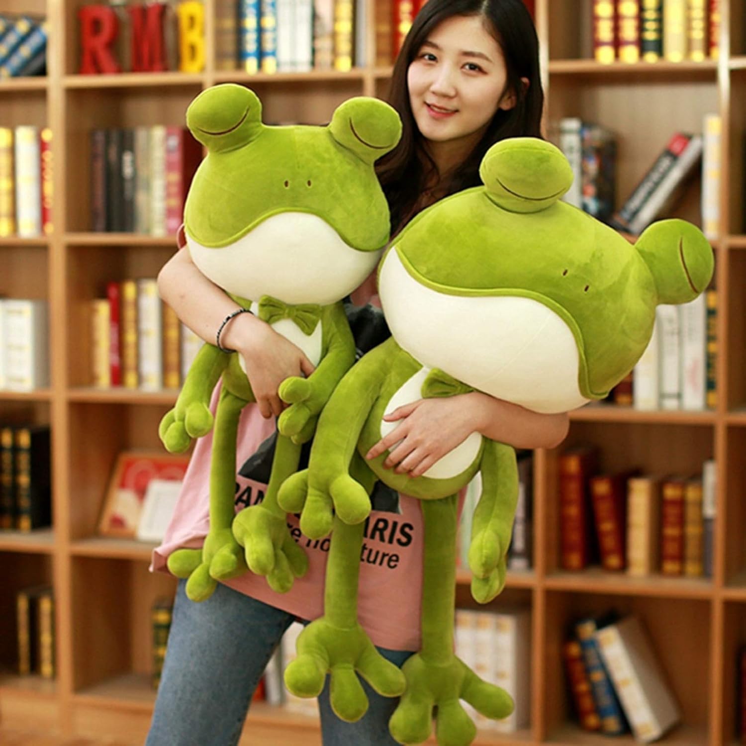 抱き枕 カエル 添い寝枕 ぬいぐるみ 高弾力 50cm 添い寝まくら グリーン デスク 昼寝まくら もちもち 柔らか 癒される抱き枕 ふわふわ 可愛い カエルぬいぐるみ カエル縫い包み 誕生日プレゼント 大きい 洗える だきまくら プレゼント用