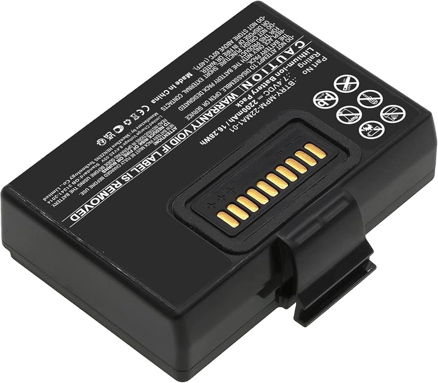 Amazon.com: Synergy Digital Printer Battery, Compatible with Zebra