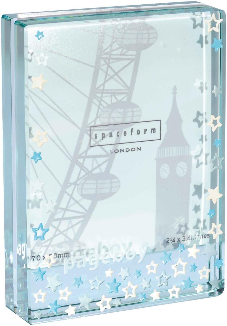 Spaceform Page Boy Stars Small Photo Frame