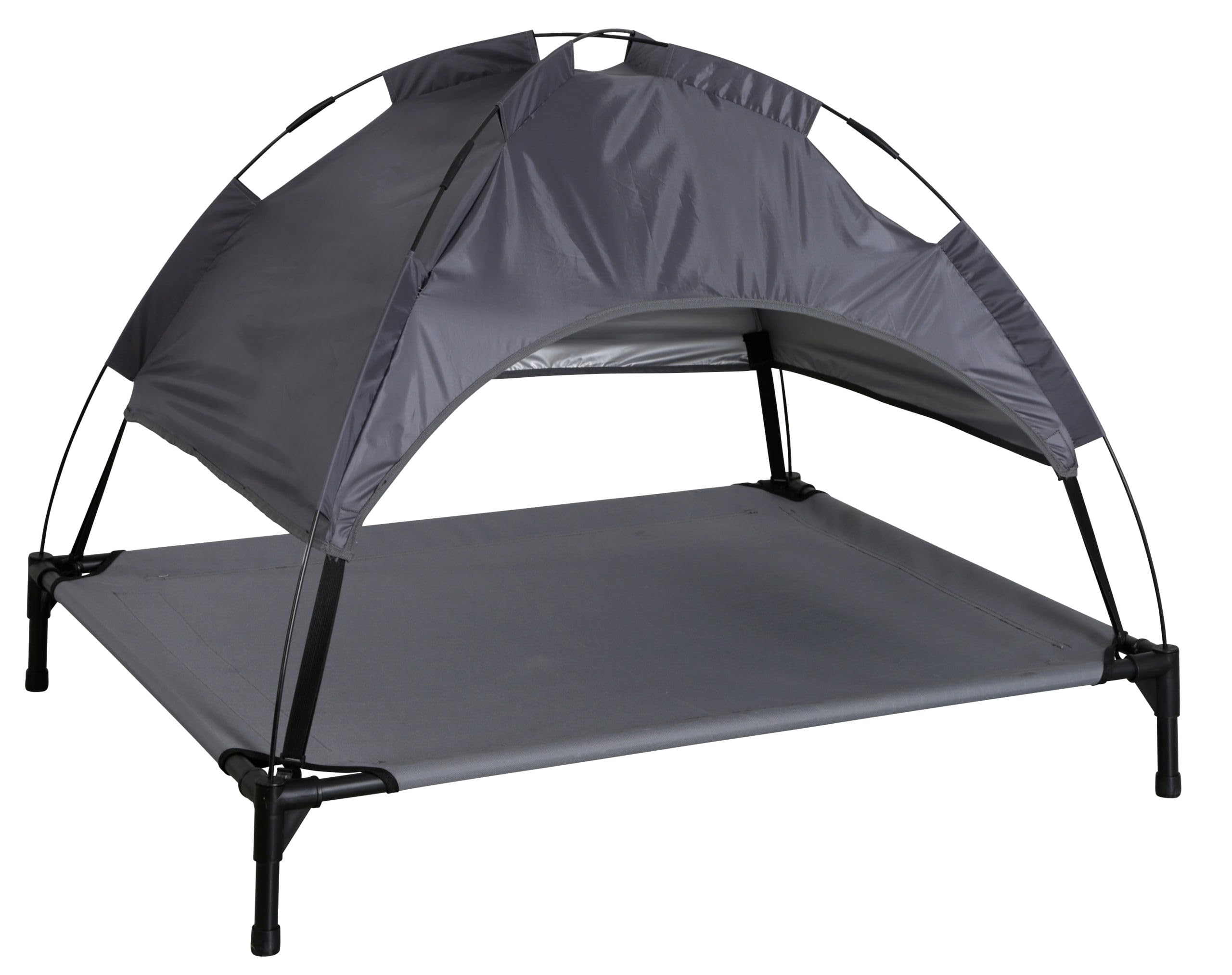 Panier pour chien indestructible en métal et tissu Oxford imperméable