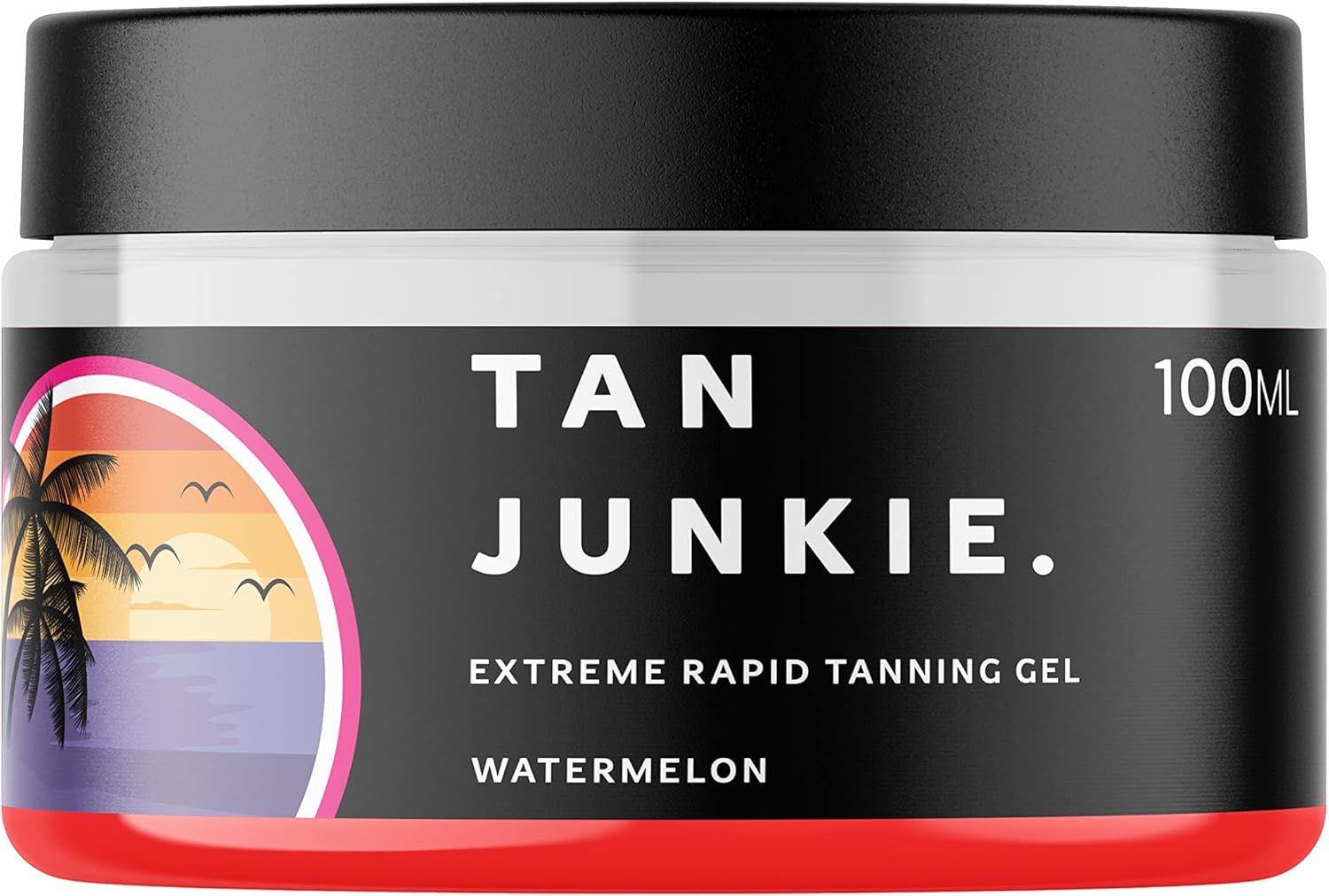 Tan Junkie Watermelon Tanning Accelerator Gel 100ml, Effective in