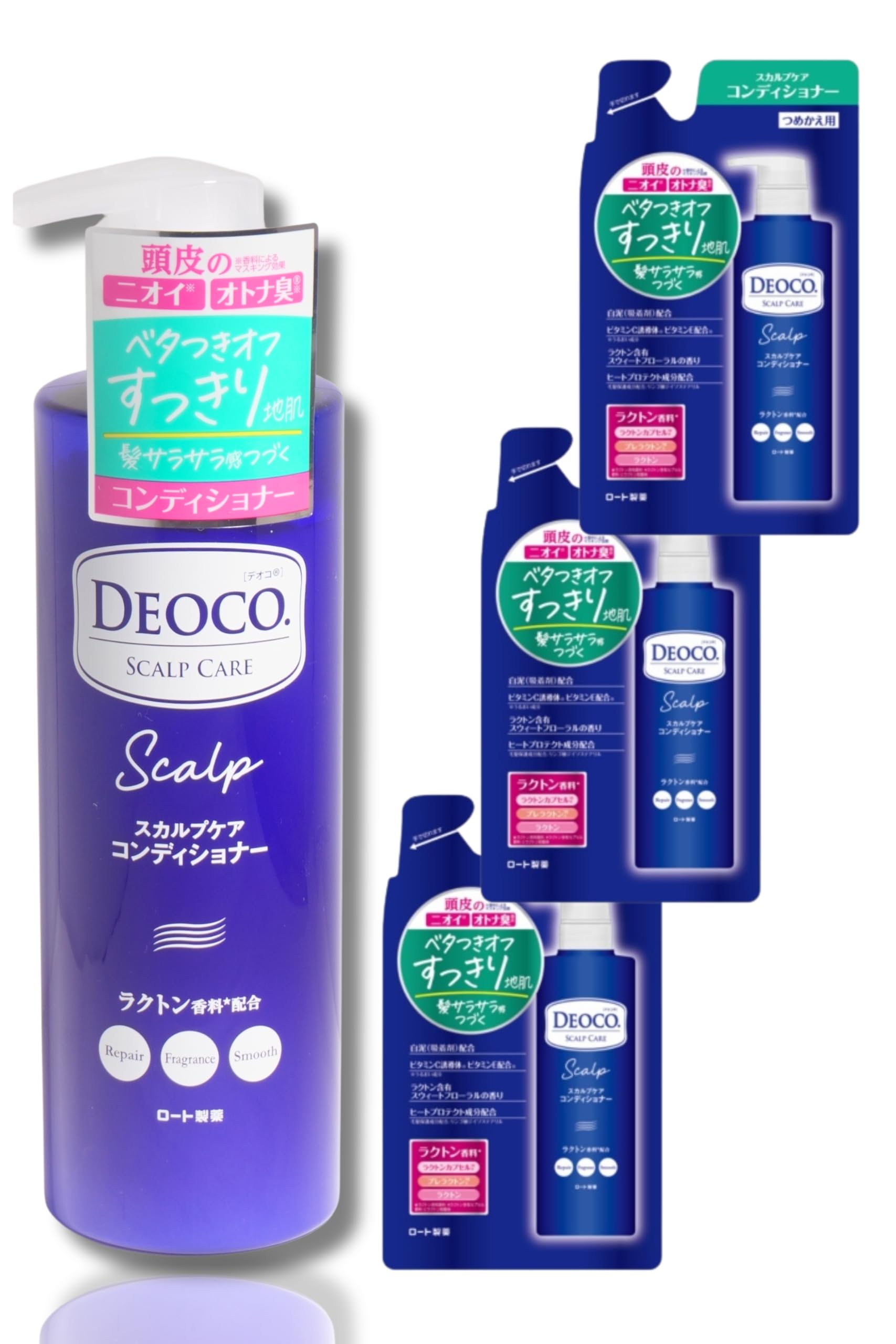 Amazon | デオコスカルプケア コンディショナー セット 本体1個 + 詰替