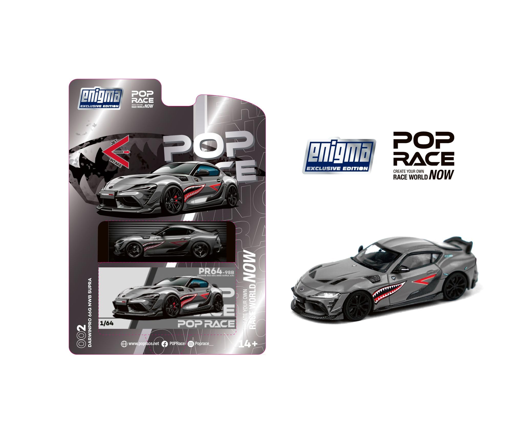Amazon | POP RACE x Enigma 1/64 Darwin Pro 66G NWB Supra A90