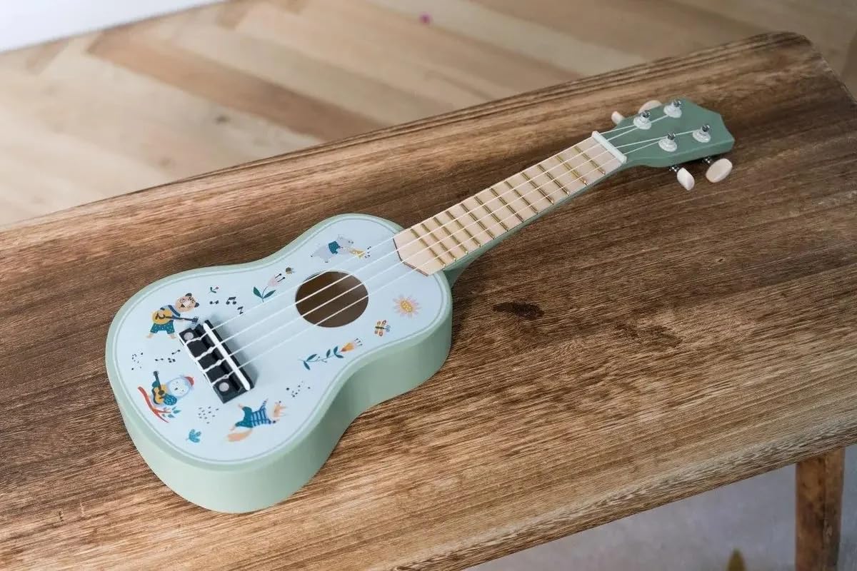 Spielzeug-Gitarre Holz Geschenkbox