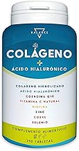 HYDROLYZED COLLAGEN 2000MG - 240 TABLETS | Pure Hydrolyzed Collagen | Hyaluronic Acid | Coenzyme Q10, Vitamin C, Biotin and Zinc for Skin, Hair, Bones and Joints