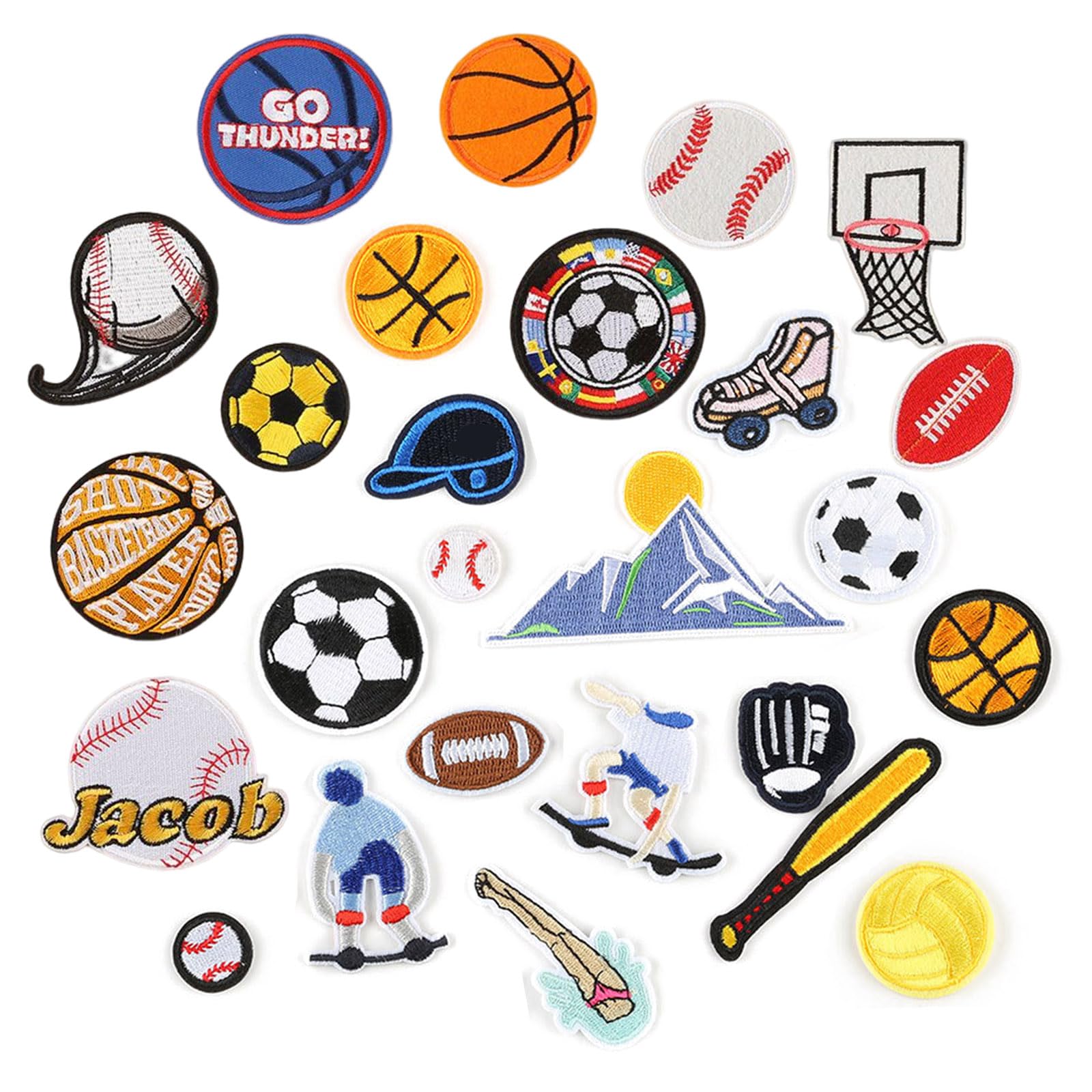 Basketball Patch, Neuf Basketball Balle Patch, Brodé Patch à Repasser