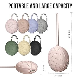 Smlpuame Pacifier Holder Case,Mothers Day Gifts for Mom BPA Free Portable Silicone Baby Pacifier Cover Pouch for Diaper Bag Stroller,Travel Outdoor Activities,Easy to Clean(Football & Muted Red)