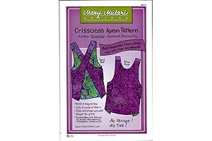 Mary Mulari Crisscross Apron Pattern, One Size