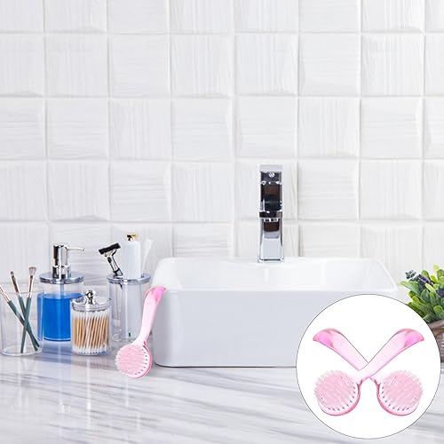 Miniatura 5 de 4 cepillos de limpieza facial con cerdas suaves, exfoliante facial de poros profundos, limpiador suave para el cuidado de la piel para cepillado