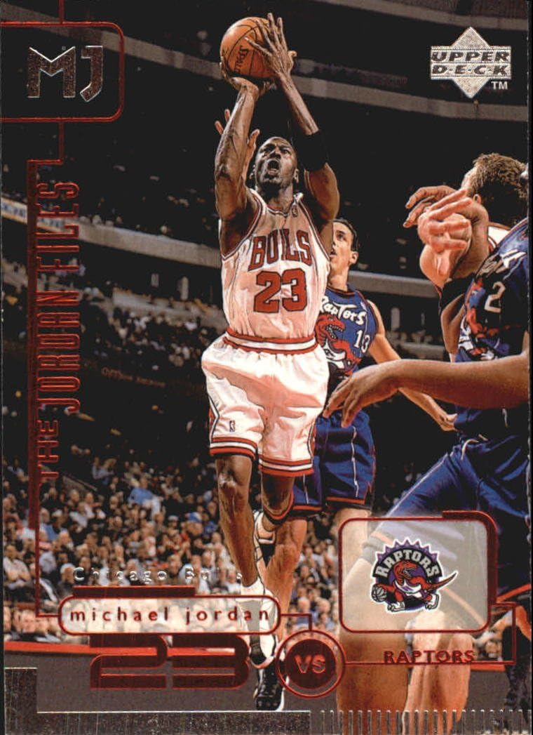 upper deck michael jordan basketball card
