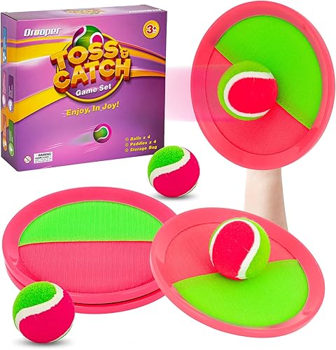 Juguetes al aire libre para niños, juego de tirar y atrapar, patio exterior, campamento, playa, piscina, juegos para niños y niñas de 3, 4, 5, 6, 7,