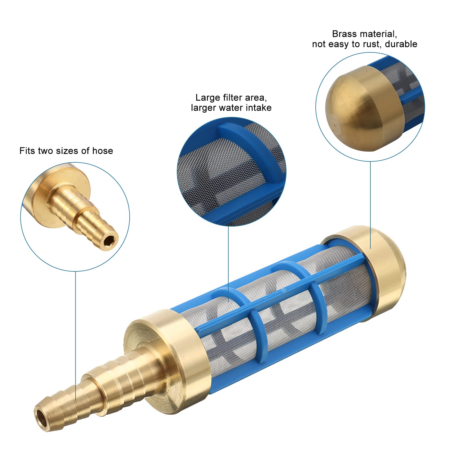 Adaptateur De Tuyau D'arrosage En Laiton Pour Nettoyeur Haute