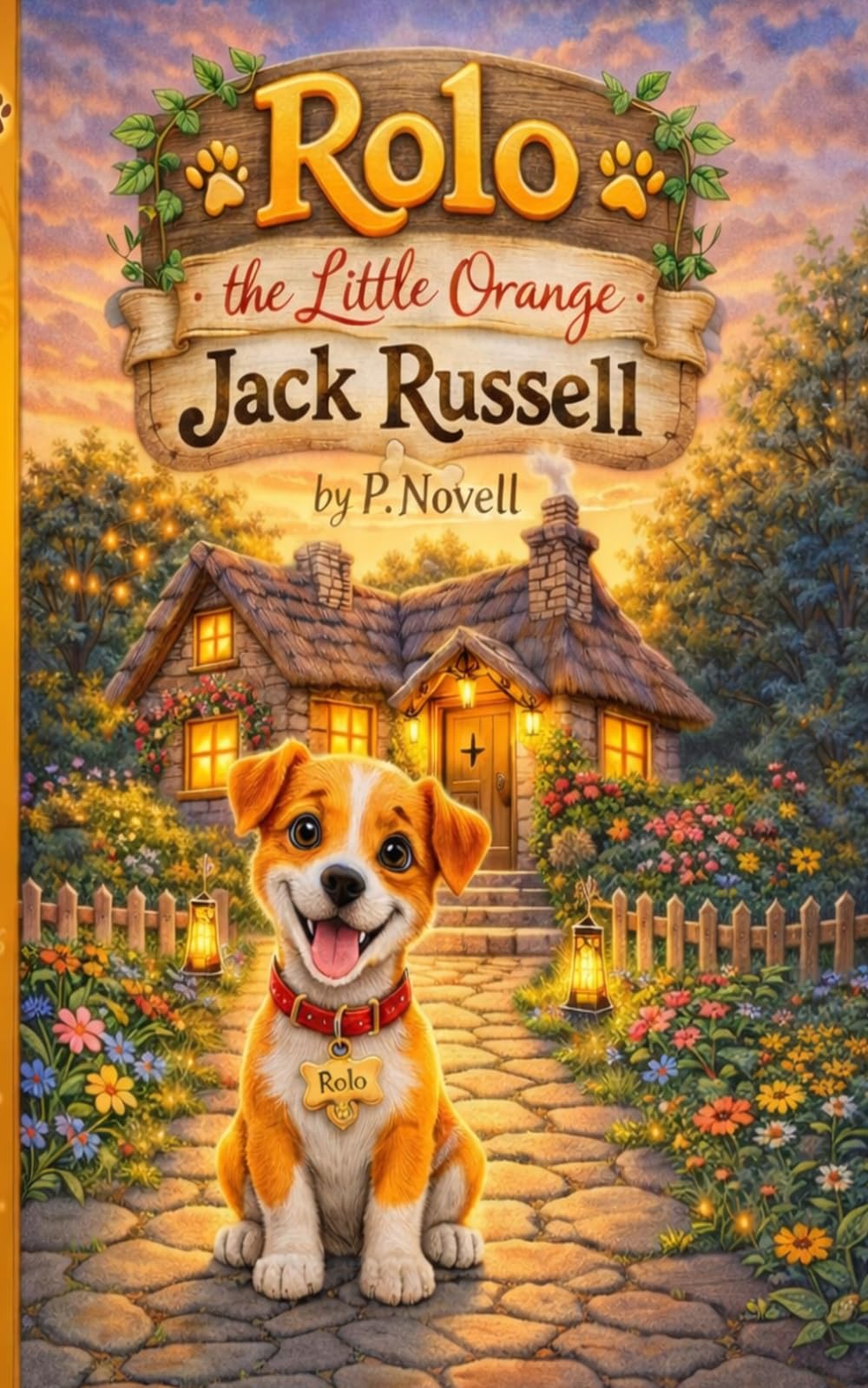 Rolo the little orange jack Russell (Adventures of Rolo and his friends)