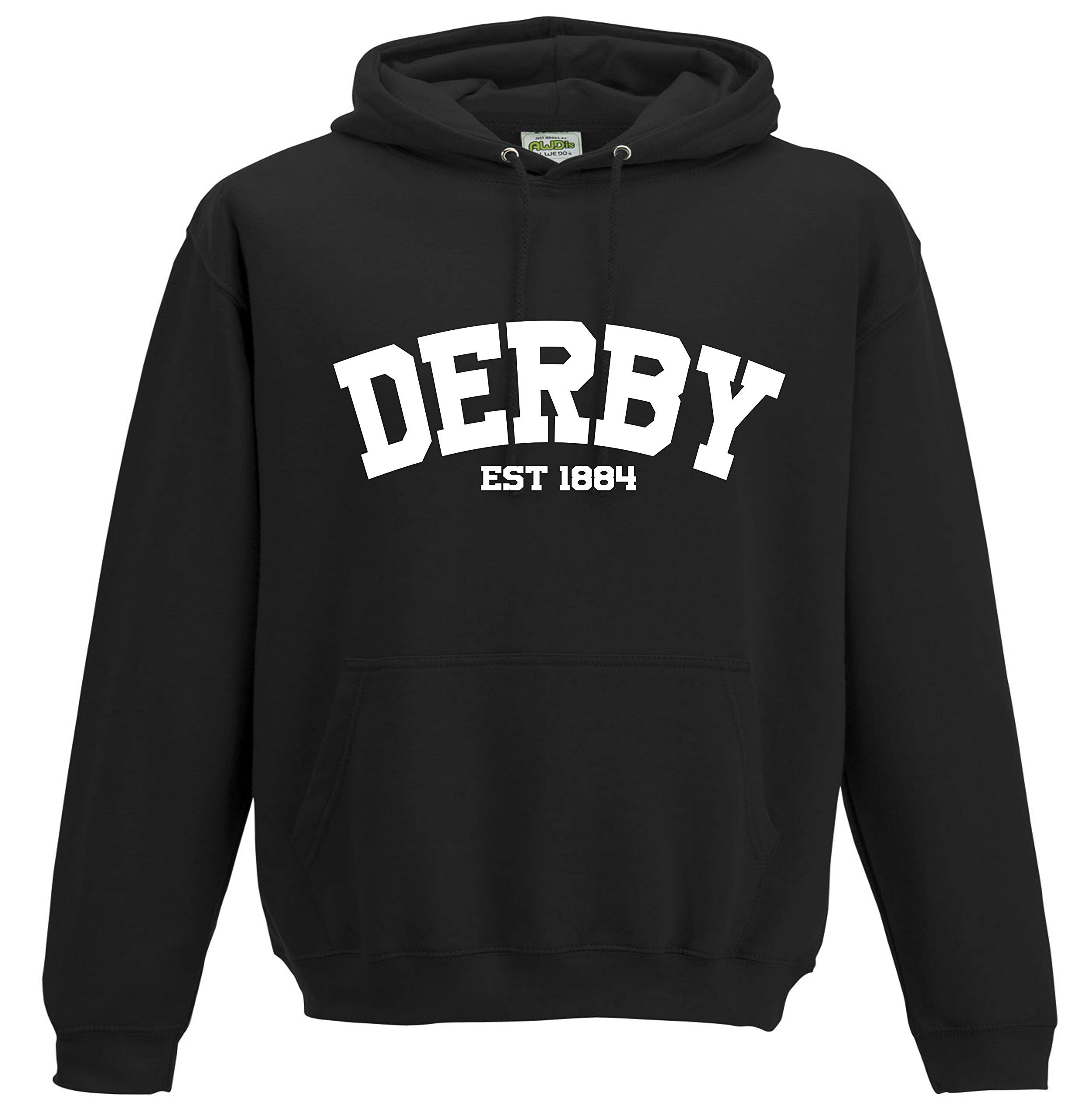 Derby Established in 1884 Premium Hoodie Gift Medium Black