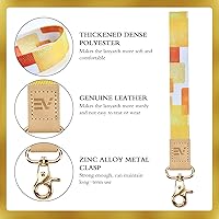 Vista 66 de Ecovision - Llavero con correa para llaves, llaveros de pulsera con 2 argollas para llaves para mujer