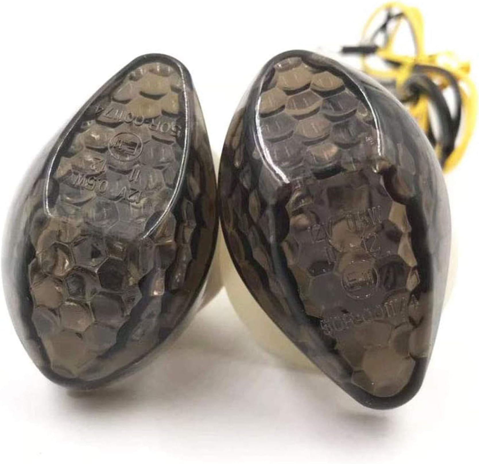 SAMDO Motorcycle LED Flush Mount Turn Signal Light Blinker Turning Lamp Smoke for Honda CBR600RR CBR1000RR CBR600F3 CBR600F4 CBR600 CBR929