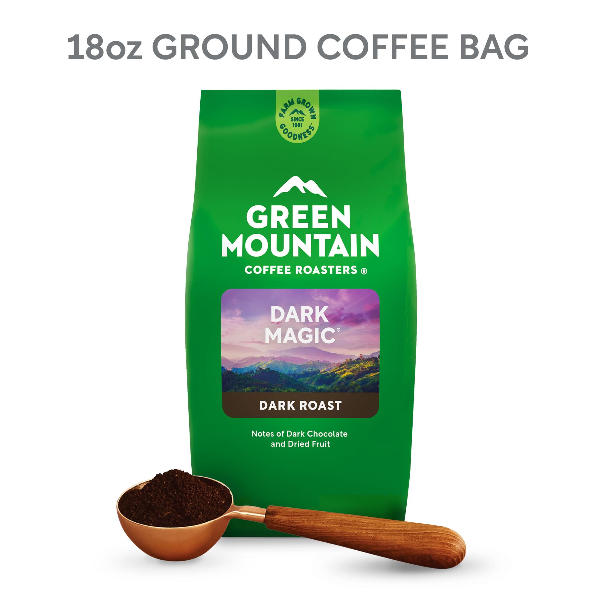 Amazon.com : Green Mountain Coffee Roasters Dark Magic, Ground