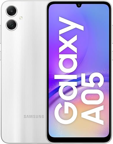 Samsung Galaxy A05 A055M 64GB Dual-SIM GSM Desbloqueado Smartphone Android (Versión Latinoamérica) - Plata