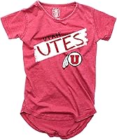 Vista 43 de Wes and Willy NCAA - Camiseta Burnout para niñas S/S