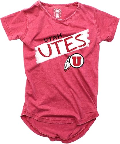 Miniatura 43 de Wes and Willy NCAA - Camiseta Burnout para niñas S/S