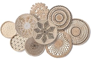 9 Piece Wall Basket Decor