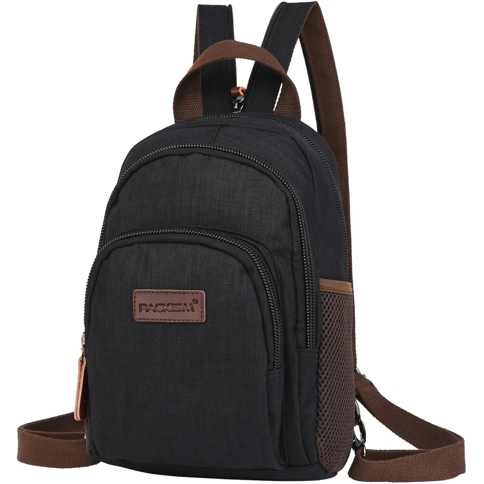 PACKISM Small Backpack Purse for Women - Convertible Backpack Purse Sling Bag Fits 11 Inch Tablet, Lightweight Mini Daypack