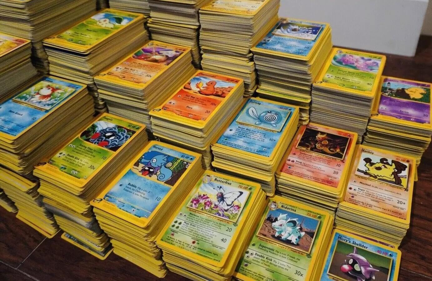 Amazon.com: 4000 Bulk Common and Uncommon pkm Card Collection : Toys & Games