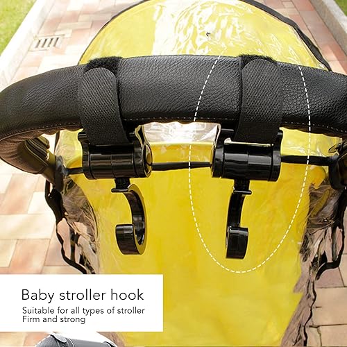 Miniatura 7 de Ganchos para cochecito de bebé, 4 ganchos para cochecito, ganchos para cochecito, ganchos para cochecito, ganchos para cochecito, accesorios de
