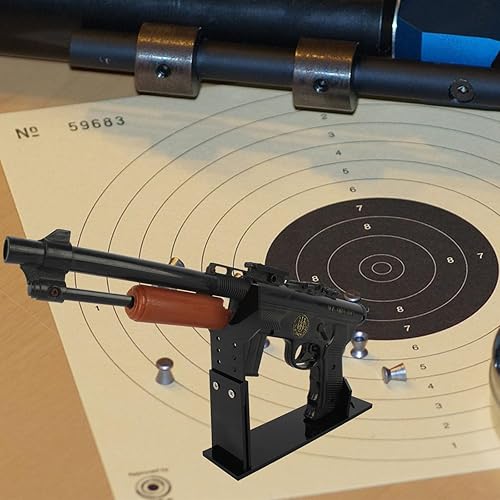 Miniatura 4 de Estante de pistola acrílico, estante de exhibición de pistola transparente, juguete de pistola pequeña, exhibición de decoración de escritorio