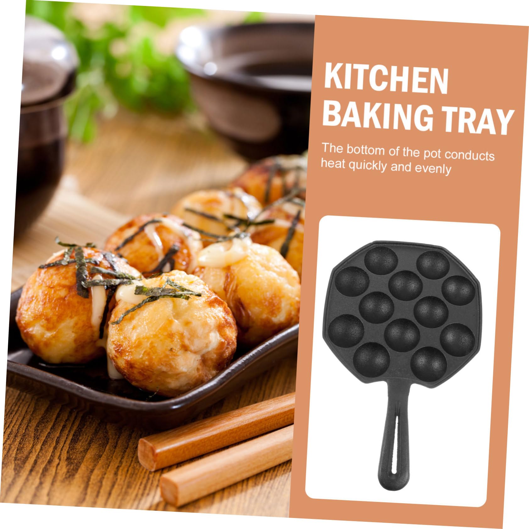Cabilock Moule à Pâtisserie Fonte pour Œufs de Caille et Résistant et Cuisson Uniforme pour Cuisine Maison