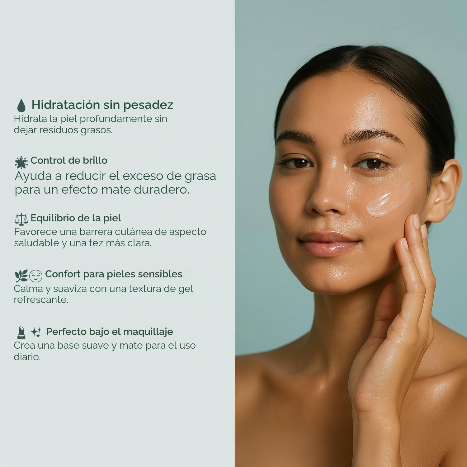 Sesderma Sesbalance Crema Gel – Seborregulador, Hidratante y Antiedad – Controla Brillos y Reduce Imperfecciones – 50 ml