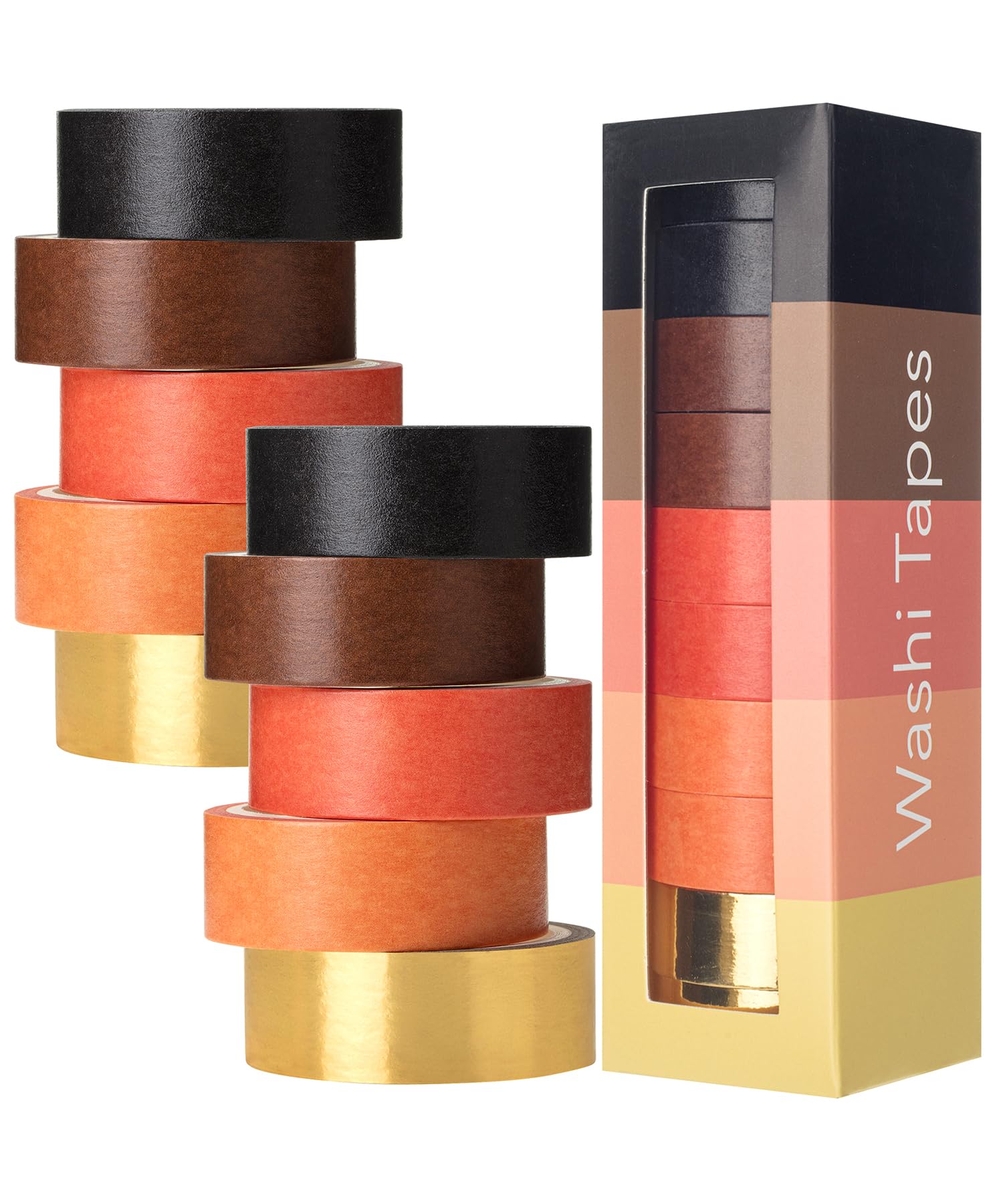 Mr. Pen Washi Tape Set - 10 Rolls of Creative Tape -12
