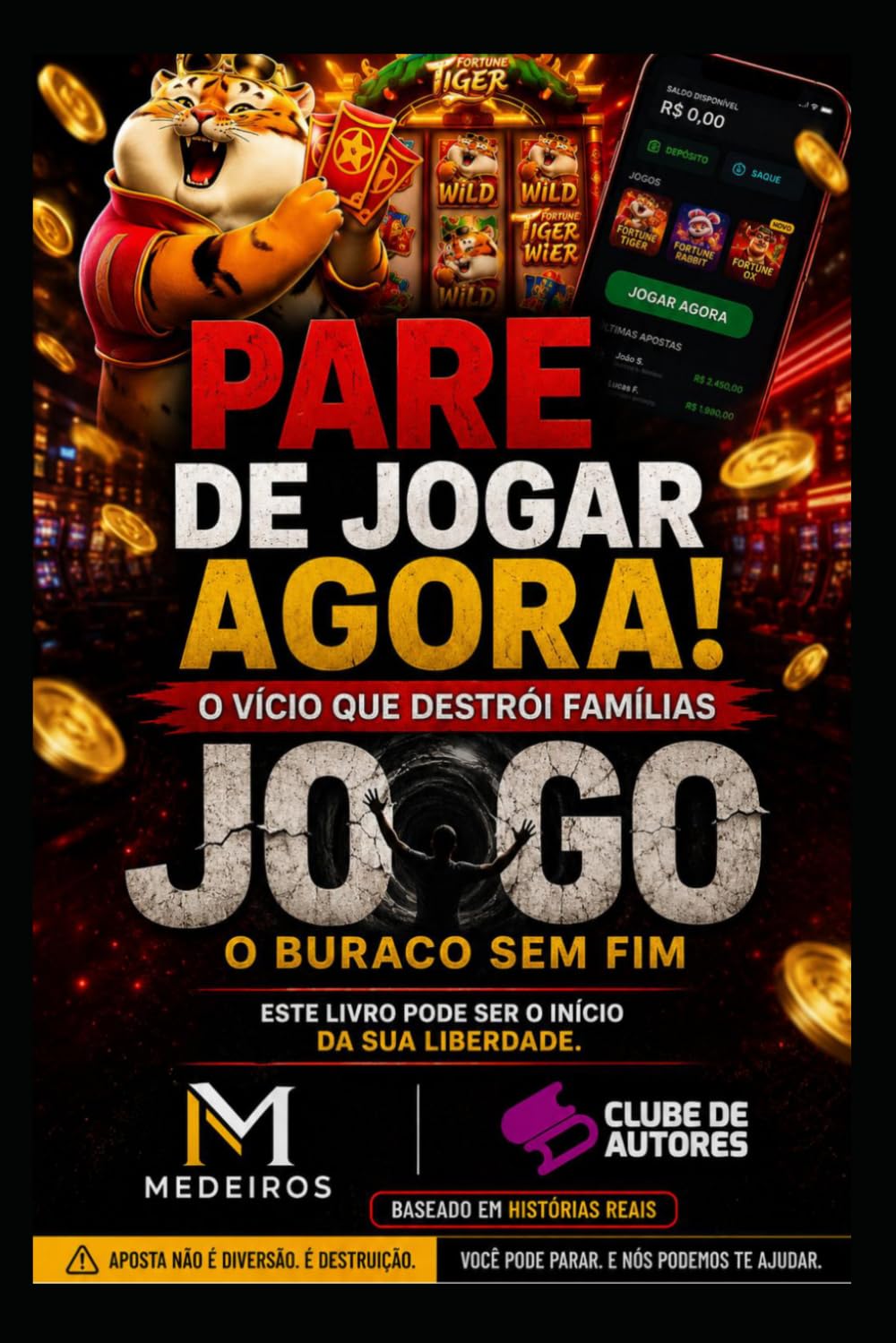 PARE DE JOGAR AGORA: O Vício que Destrói Famílias