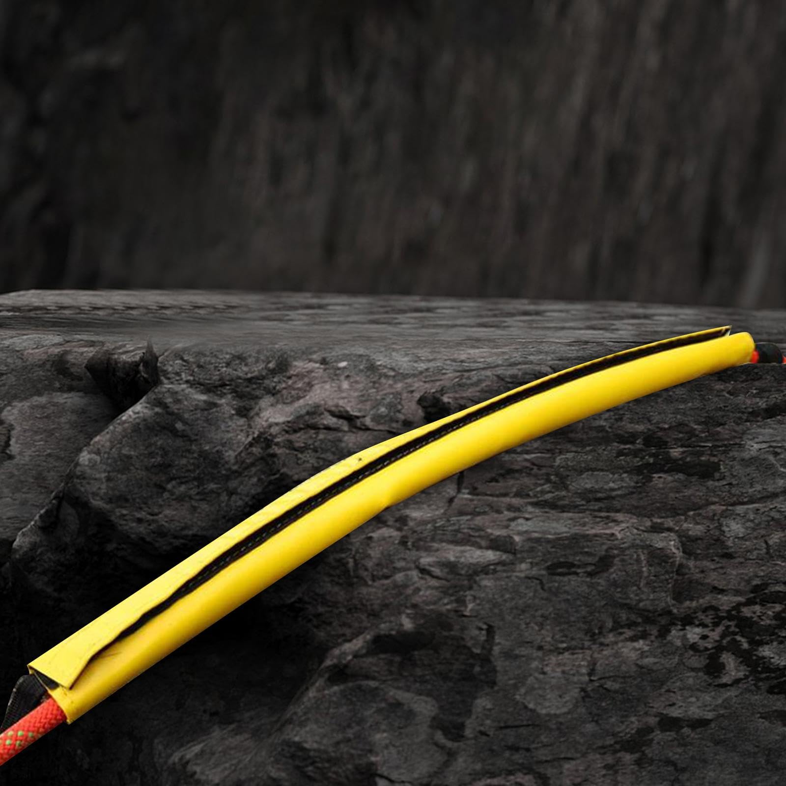 Amagogo Protector de Cuerda de Escalada en Roca, Cubierta Duradera Ligera para Exteriores